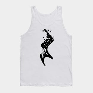 Saxophone -Quarter Rest Tank Top